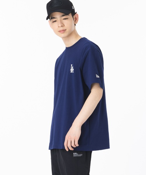 【韓国】ニューエラ■新作*MLB FLOWER SCRIPT T-SHIRTS セール】ニューエラ 韓国企画 半袖Tシャツ MLBフラワー（Tシャツ
