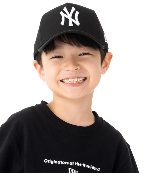 NEW ERA(ニューエラ)の「ニューラ キッズキャップ ニューヨークヤンキース ONSPOTZ別注(キャップ・キッズ・ブラック/ベージュ/ネイビー/ブラウン/ブラック系その他/ブラック系その他3/ブルー/ブラック系その他2・52-56cm)」の15枚目の写真