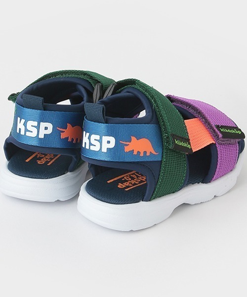 kladskap(クレードスコープ)の「恐竜サンダル(サンダル・キッズ・マルチ/ネイビー・17cm/16cm/15cm/14cm/18cm)」の5枚目の写真