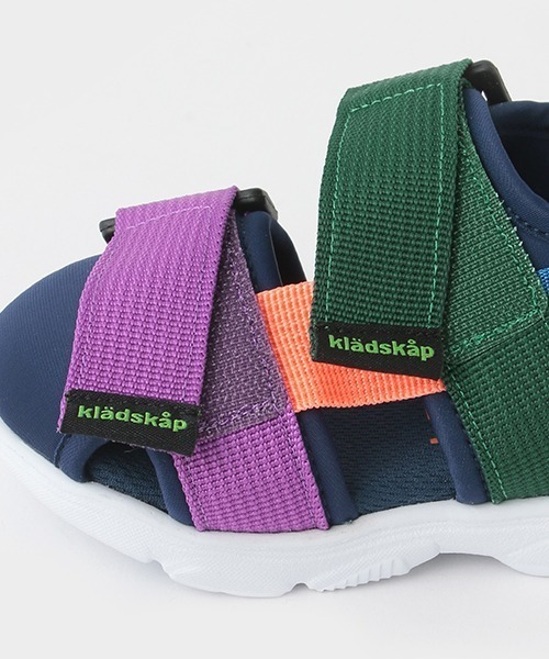 kladskap(クレードスコープ)の「恐竜サンダル(サンダル・キッズ・マルチ/ネイビー・17cm/16cm/15cm/14cm/18cm)」の8枚目の写真