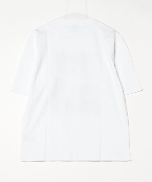 TIGORA(ティゴラ)の「ティゴラ TIGORA コットンセミワイドTシャツ 柄(Tシャツ/カットソー・メンズ・ブラック/ホワイト・S/M/L/LL/3L)」の3枚目の写真