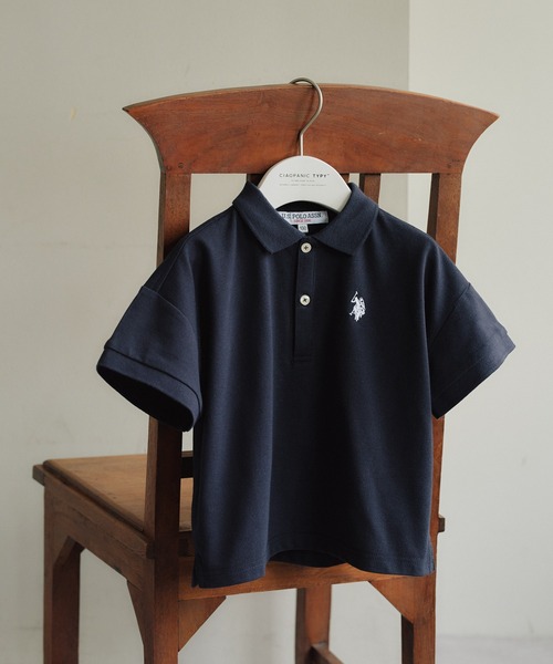 U.S. POLO ASSN.(ユーエスポロアッスン)の「【KIDS】【U.S. POLO ASSN】カノコポロシャツ(ポロシャツ・キッズ・ホワイト/グリーン/ネイビー・100/120/140/150)」の3枚目の写真