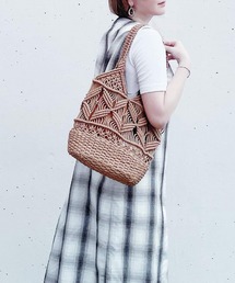 ROOTOTE | ルートート/LT.デリ.マクラメｰC(かごバッグ)