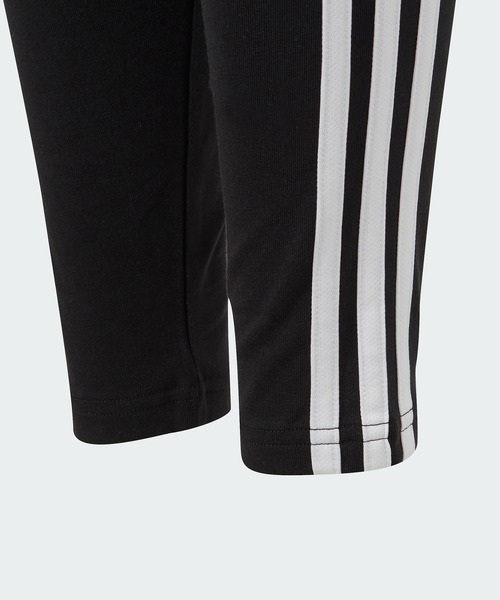 adidas（アディダス）の「エッセンシャルズ スリーストライプス コットンレギンス / アディダス adidas（レギンス/スパッツ・キッズ・ブラック・160/140/130/150）」の5枚目の写真