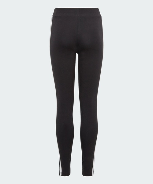 adidas（アディダス）の「エッセンシャルズ スリーストライプス コットンレギンス / アディダス adidas（レギンス/スパッツ・キッズ・ブラック・160/140/130/150）」の2枚目の写真