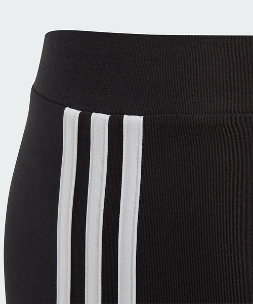 adidas（アディダス）の「エッセンシャルズ スリーストライプス コットンレギンス / アディダス adidas（レギンス/スパッツ・キッズ・ブラック・160/140/130/150）」の3枚目の写真