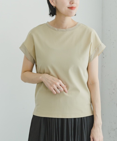 ITEMS URBANRESEARCH(アイテムズ アーバンリサーチ)の「バックタックフレンチプルオーバー(Tシャツ/カットソー・レディース・ホワイト/ブラック/カーキ/ライトベージュ/キャメル・FREE)」の21枚目の写真