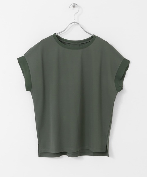 ITEMS URBANRESEARCH（アイテムズ アーバンリサーチ）の「バックタックフレンチプルオーバー（Tシャツ/カットソー・レディース・ホワイト/ブラック/カーキ/ライトベージュ/キャメル・FREE）」の8枚目の写真