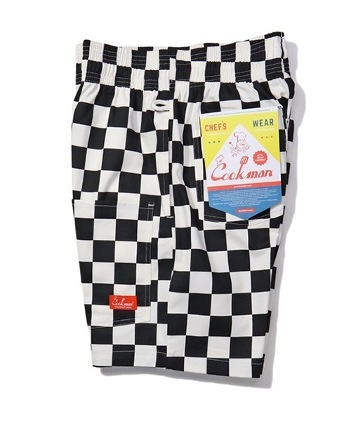 COOKMAN(クックマン)の「cookman クックマン シェフ ショートパンツ ハーフパンツ イージーパンツ フロントポケット Front pocket Checker Black(その他パンツ・メンズ・ブラック・MEDIUM/LARGE)」の17枚目の写真