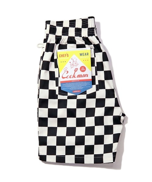 COOKMAN(クックマン)の「cookman クックマン シェフ ショートパンツ ハーフパンツ イージーパンツ フロントポケット Front pocket Checker Black(その他パンツ・メンズ・ブラック・MEDIUM/LARGE)」の15枚目の写真