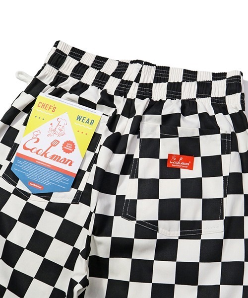 COOKMAN(クックマン)の「cookman クックマン シェフ ショートパンツ ハーフパンツ イージーパンツ フロントポケット Front pocket Checker Black(その他パンツ・メンズ・ブラック・MEDIUM/LARGE)」の14枚目の写真