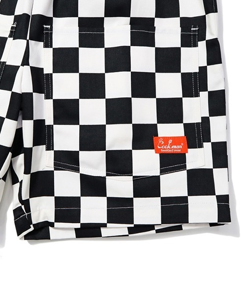 COOKMAN(クックマン)の「cookman クックマン シェフ ショートパンツ ハーフパンツ イージーパンツ フロントポケット Front pocket Checker Black(その他パンツ・メンズ・ブラック・MEDIUM/LARGE)」の10枚目の写真