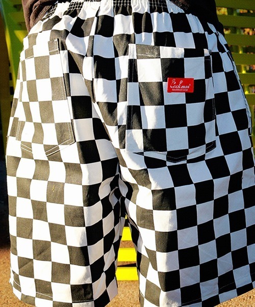 COOKMAN(クックマン)の「cookman クックマン シェフ ショートパンツ ハーフパンツ イージーパンツ フロントポケット Front pocket Checker Black(その他パンツ・メンズ・ブラック・MEDIUM/LARGE)」の9枚目の写真
