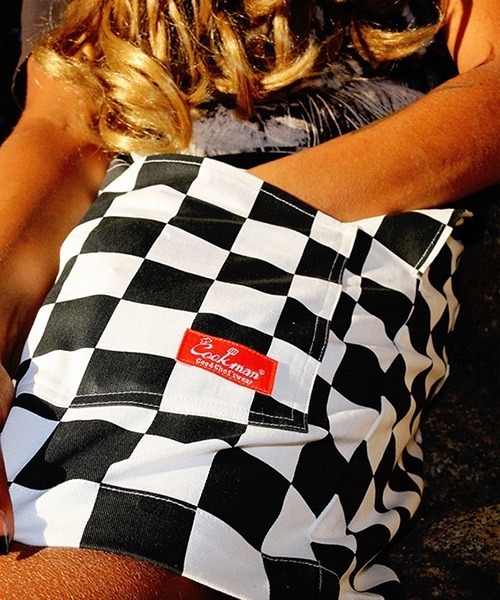 COOKMAN(クックマン)の「cookman クックマン シェフ ショートパンツ ハーフパンツ イージーパンツ フロントポケット Front pocket Checker Black(その他パンツ・メンズ・ブラック・MEDIUM/LARGE)」の6枚目の写真