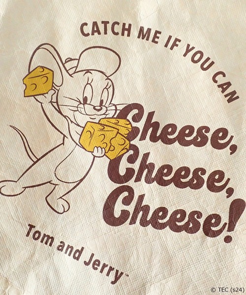 Tom&Jerry(トムアンドジェリー)の「【公式】TOM and JERRY×Flapper チーズペーパーバッグ(トートバッグ・レディース・A/C/B・FREE)」の7枚目の写真