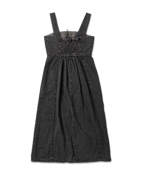 WEGO（ウィゴー）の「WEGO/デニムWジップジャンスカ（ワンピース・レディース・コバルトブルー/ブラック系その他・FREE）」の5枚目の写真