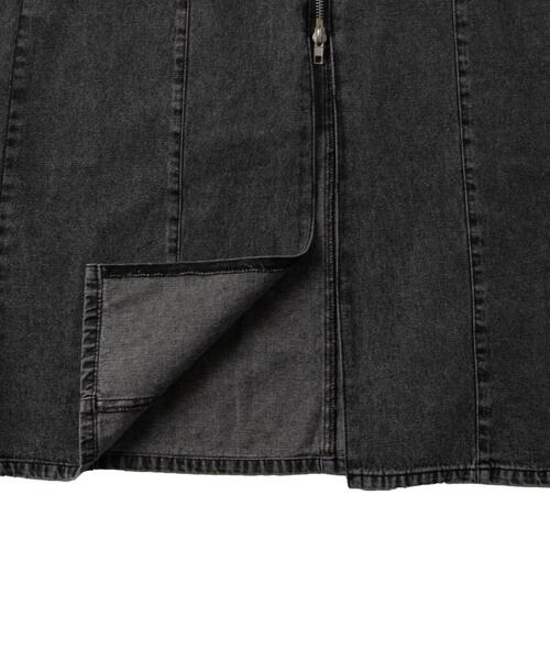 WEGO（ウィゴー）の「WEGO/デニムWジップジャンスカ（ワンピース・レディース・コバルトブルー/ブラック系その他・FREE）」の21枚目の写真