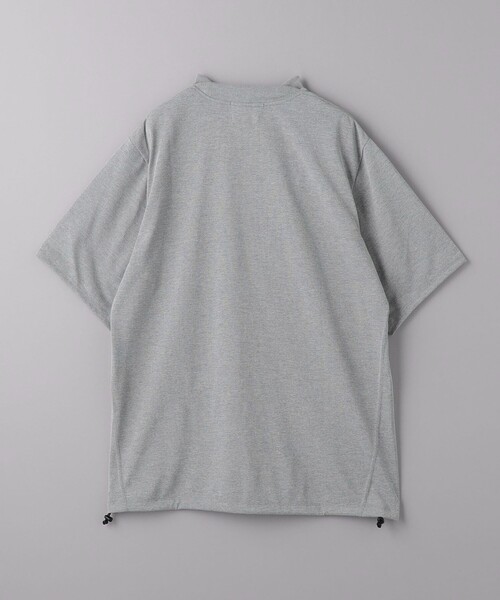 HAND ROOM（ハンドルーム）の「【別注】＜HAND ROOM for District＞ ドローコード モックネック Tシャツ（Tシャツ/カットソー・メンズ・ブラック/ホワイト/グレー/ネイビー・M/L/XL/XXL）」の6枚目の写真