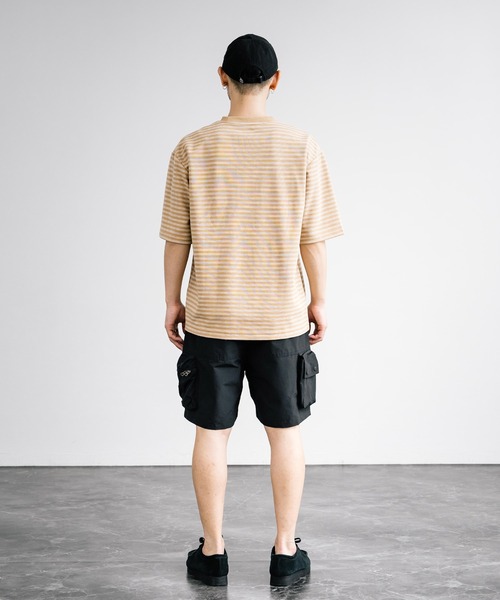 Audience（オーディエンス）の「Audience オーディエンス 60/40クロス マルチポケット カーゴ ショーツ AUD3581（カーゴパンツ・メンズ・オリーブ/ブラック/ブラウン/グレー・M/L）」の16枚目の写真