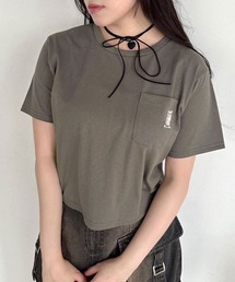 ポケネコ刺繍Tシャツ　1041060820