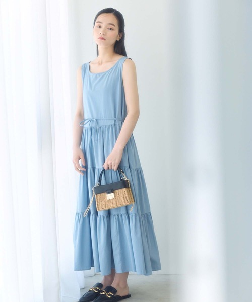 fifth（フィフス）の「スクエア型ショルダーかごバッグ（かごバッグ・レディース・モカ/ベージュ・FREE）」の11枚目の写真