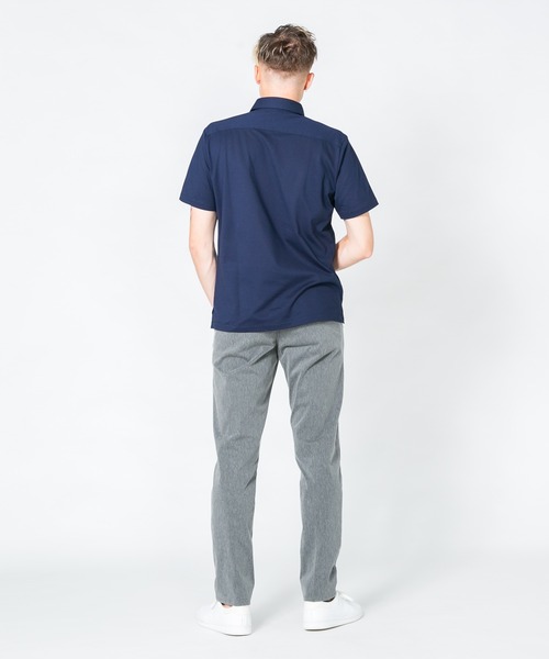 Blue Standard （ブルースタンダード）の「【BLUE STANDARD/ブルースタンダード】吸水速乾 イージーケア ピンポイント消臭 アルティマニットポロシャツ（ポロシャツ・メンズ・ホワイト/グレー/ネイビー・X-LARGE/LARGE/MEDIUM）」の12枚目の写真