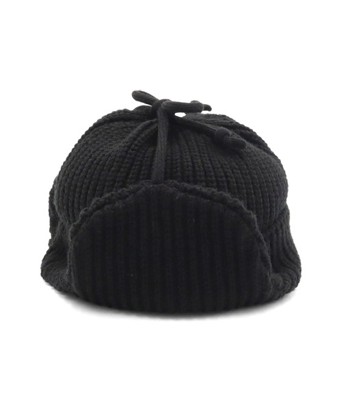 NEW ERA(ニューエラ)の「ニューエラキッズ ニット帽 トラッパー 耳付き(ニットキャップ/ビーニー・キッズ・ホワイト/ブラック/グレー/ネイビー・FREE)」の6枚目の写真