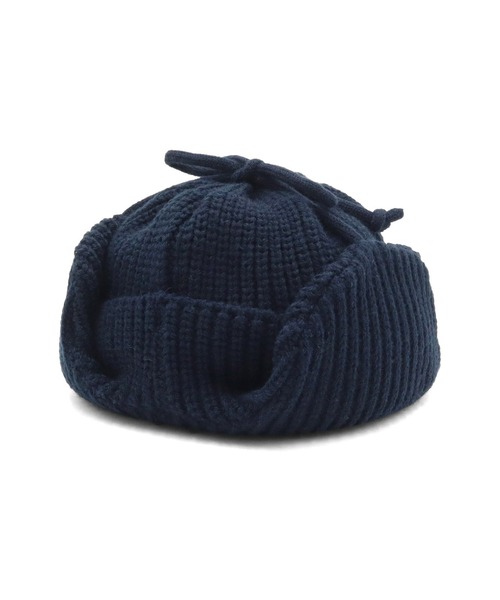 NEW ERA(ニューエラ)の「ニューエラキッズ ニット帽 トラッパー 耳付き(ニットキャップ/ビーニー・キッズ・ホワイト/ブラック/グレー/ネイビー・FREE)」の15枚目の写真