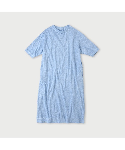 45R（フォーティファイブアール）の「天竺の45星ドレス（草木染め）（ワンピース・レディース・ブルー系その他2/ブルー系その他3/ブルー系その他・FREE）」の3枚目の写真