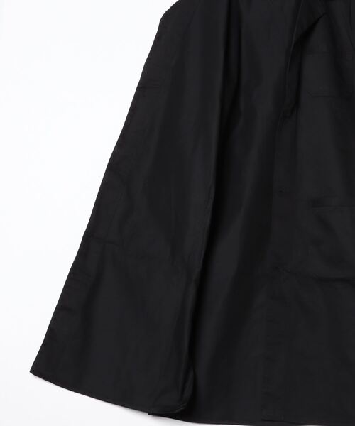 ROOPTOKYO（ループトウキョウ）の「T/Cエンジニアコート ステンカラーコート ロングコート（ステンカラーコート・メンズ・ブラック・M）」の15枚目の写真
