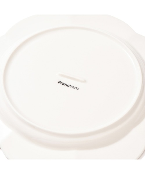 Francfranc（フランフラン）の「ブランシェ プレート M フラワー ホワイト（食器・レディース・ホワイト・FREE）」の5枚目の写真