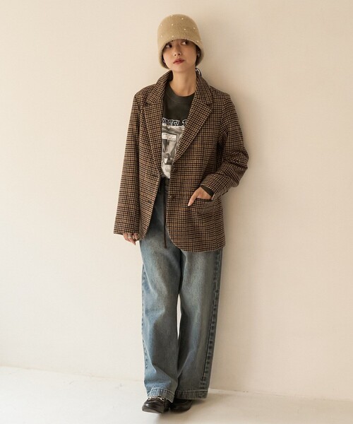 FREAK'S STORE（フリークスストア）の「パールハット（ハット・レディース・ブラック/ベージュ/グレー・ONE SIZE）」の11枚目の写真