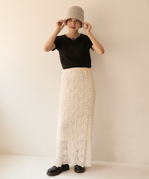 FREAK'S STORE（フリークスストア）の「パールハット（ハット・レディース・ブラック/ベージュ/グレー・ONE SIZE）」の16枚目の写真