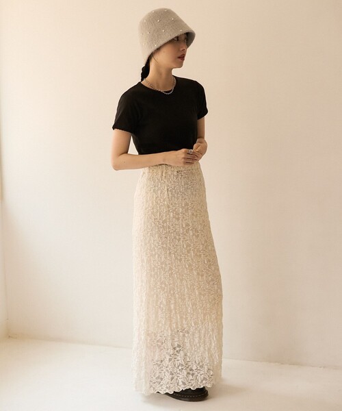 FREAK'S STORE（フリークスストア）の「パールハット（ハット・レディース・ブラック/ベージュ/グレー・ONE SIZE）」の17枚目の写真