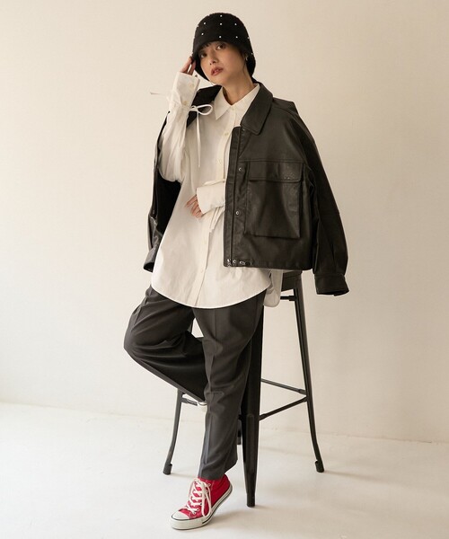 FREAK'S STORE（フリークスストア）の「パールハット（ハット・レディース・ブラック/ベージュ/グレー・ONE SIZE）」の21枚目の写真