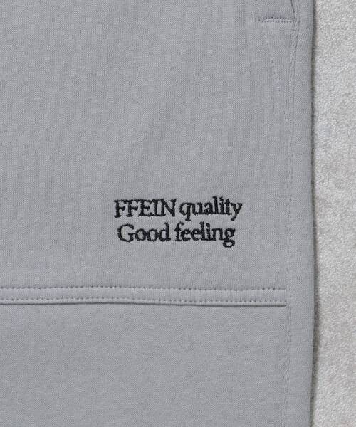 FFEIN（フェイン）の「【FFEIN(フェイン)】シンプルワイドベイカースウェットパンツ / 刺繍 ワンポイント シンプル ノームコア 綺麗目（スウェットパンツ・メンズ・グレー/ブラック/ライトグレー/ネイビー/アッシュグレー・SMALL/MEDIUM/LARGE）」の8枚目の写真