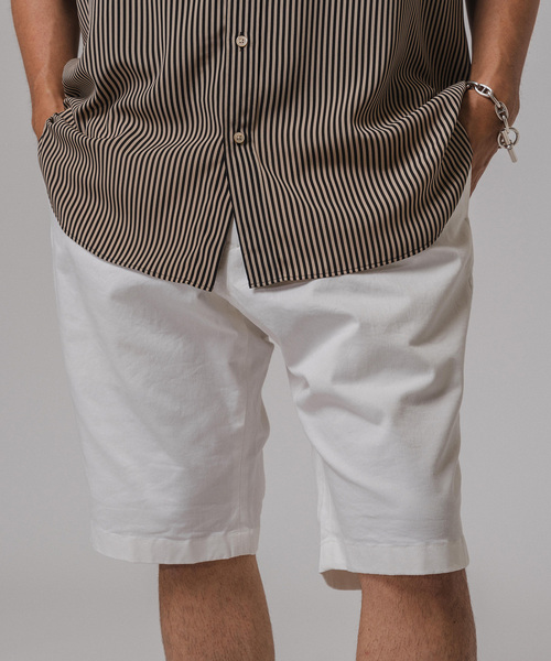 EDIFICE（エディフィス）の「colore ショーツ（その他パンツ・メンズ・ホワイト/イエロー/ベージュ・48/46/44）」の2枚目の写真