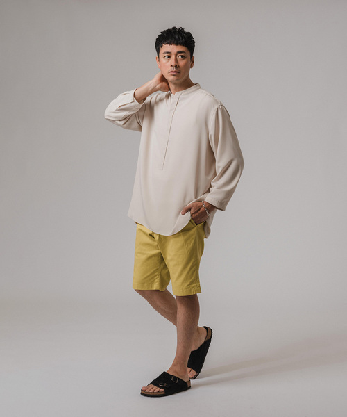 EDIFICE（エディフィス）の「colore ショーツ（その他パンツ・メンズ・ホワイト/イエロー/ベージュ・48/46/44）」の7枚目の写真