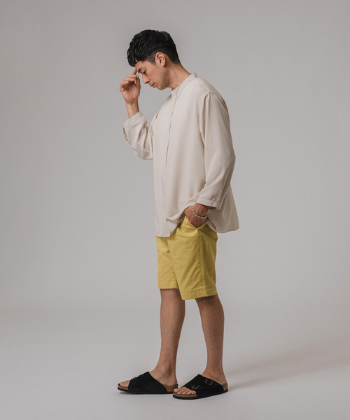 EDIFICE（エディフィス）の「colore ショーツ（その他パンツ・メンズ・ホワイト/イエロー/ベージュ・48/46/44）」の5枚目の写真