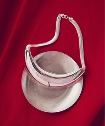 loni | 【金属アレルギー対応】Soil Volume Choker/ボリュームプレートチョーカー(チョーカー)