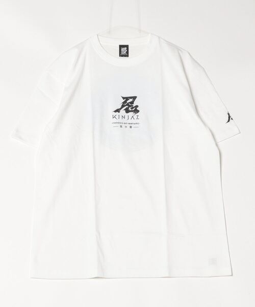 INNOCENT(イノセント)の「『KINJAZ』Graphic T(Tシャツ/カットソー・メンズ・ホワイト/ブラック・LARGE)」の2枚目の写真