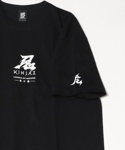 INNOCENT(イノセント)の「『KINJAZ』Graphic T(Tシャツ/カットソー・メンズ・ホワイト/ブラック・LARGE)」の4枚目の写真