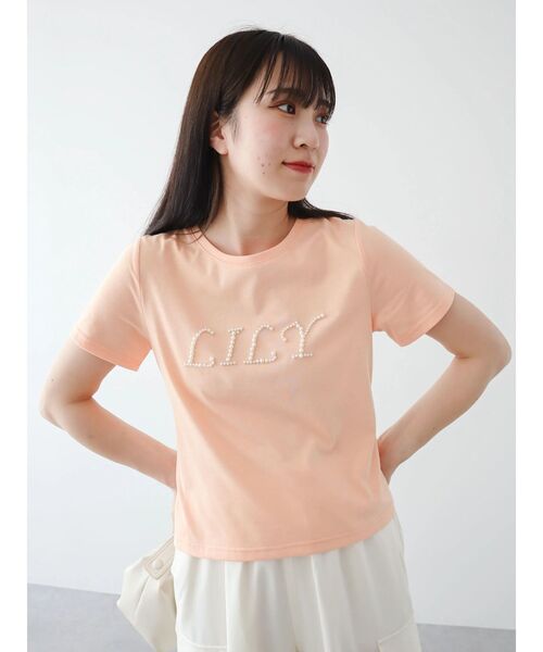 セール】・swing by パールロゴTEE（Tシャツ/カットソー）｜Green