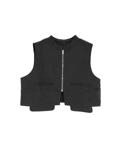 :ETHROF(イーサオブ)の「NYLON SHORT VEST(ベスト・レディース・ブラック/カーキ・FREE)」の19枚目の写真