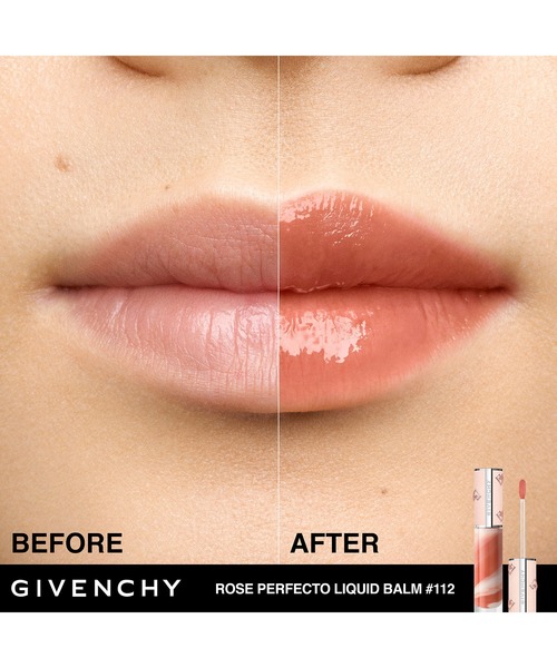 GIVENCHY BEAUTY（ジバンシイ ビューティー）の「▲ローズ・パーフェクト・リキッド（フォール コレクション 2024)（リップクリーム・レディース・No.210 ピンク・ヌード/No.112 アーモンド・ヌード・FREE）」の10枚目の写真