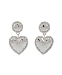 SURFACE HEART MOTIFピアス