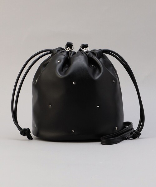 coen（コーエン）の「スタッズキンチャクショルダーバッグ（ショルダーバッグ・レディース・シルバー/ブラック・FREE）」の18枚目の写真