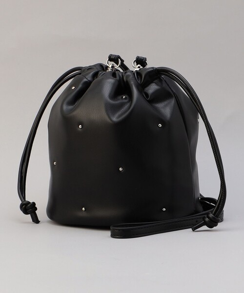 coen（コーエン）の「スタッズキンチャクショルダーバッグ（ショルダーバッグ・レディース・シルバー/ブラック・FREE）」の19枚目の写真