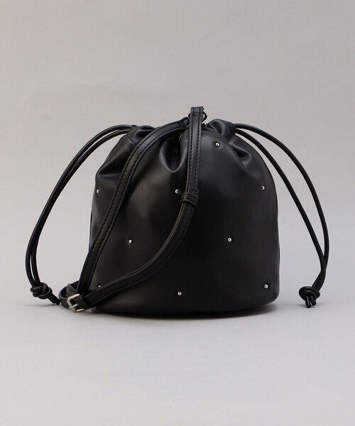 coen（コーエン）の「スタッズキンチャクショルダーバッグ（ショルダーバッグ・レディース・シルバー/ブラック・FREE）」の20枚目の写真