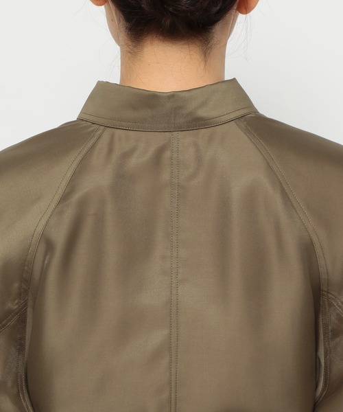 mysty woman（ミスティウーマン）の「ラグランスリーブセミシアーシャツ　150074（シャツ/ブラウス・レディース・ブラウン/ブラック/アイボリー・FREE）」の13枚目の写真